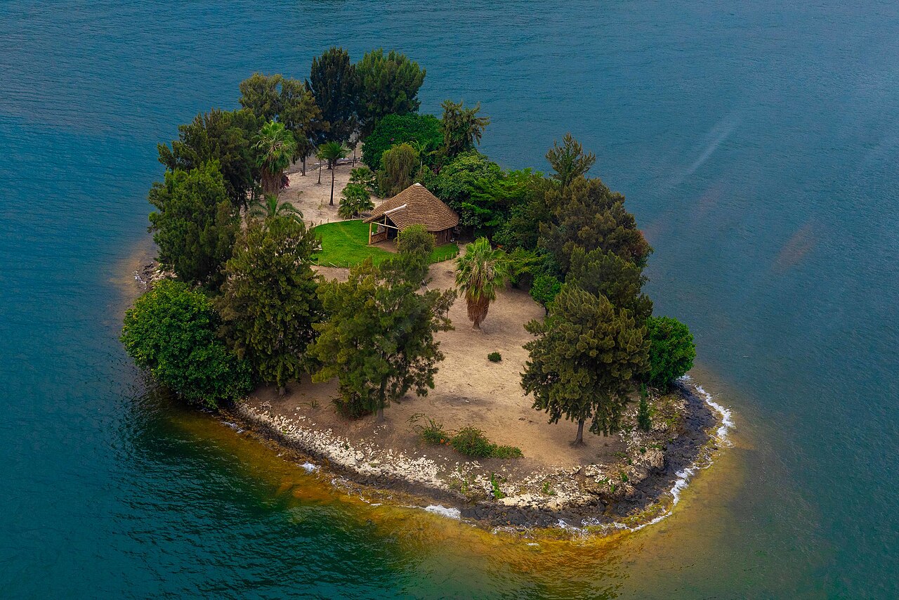 Lake Kivu tranquil waters and scenic shoreline
